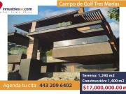 CASA RESIDENCIAL EN VENTA EN EL CLUB Y DENTRO DEL CAMPO...