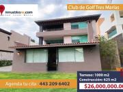 CASA RESIDENCIAL EN VENTA EN EL CLUB Y DENTRO DEL CAMPO...