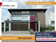 CASA RESIDENCIAL EN VENTA EN EL CLUB Y DENTRO DEL CAMPO...