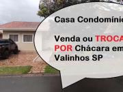Casa / Sobrado em Condomínio para Venda em Valinhos/SP...