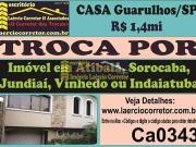 Casa / Sobrado para Venda em Guarulhos/SP Vila Galvão 3...