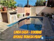 Casa / Sobrado para Venda em Itanhaém/SP Bopiranga 3 Quartos