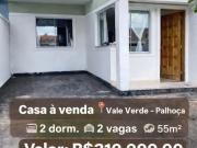 Casa / Sobrado para Venda em Palhoça/SC Bela Vista 2 Quartos