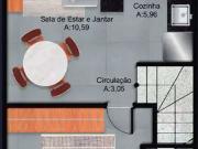 Casa / Sobrado para Venda em Praia Grande/SP Tupi 1 Quartos