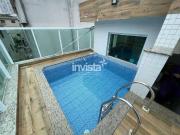 Casa / Sobrado para Venda em Santos/SP Boqueirão 3 Quartos