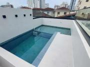 Casa / Sobrado para Venda em Santos/SP Boqueirão 3 Quartos