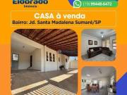 Casa / Sobrado para Venda em Sumaré/SP Jardim Santa...