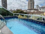 Casa Sobreposta alta com piscina a venda Aparecida Santos
