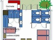 casa staff en colonia centro en renta