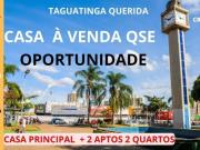 Casa Taguatinga Sul a venda mais dois apartamentos 2...