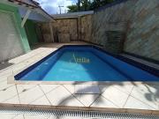 Casa tÃrrea, 150mts praia, 4 dorms. Lazer, Enseada