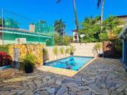 Casa Térrea À Venda No Condomínio Pernambuco 1 Em Guarujá