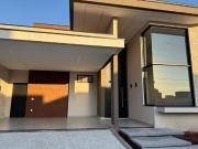 Casa térrea com 3 suítes com piscina Condominio Santorini