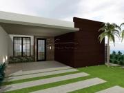 Casa térrea de 144m² com 03 suítes à venda em condomínio...