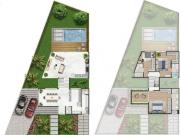 Casa Térrea em condomínio com 3 suítes, sala dois...