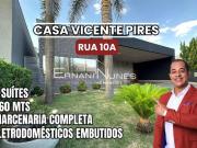 CASA VICENTE PIRES RUA 10A VENDA MOBILIADA 3 SUÍTES