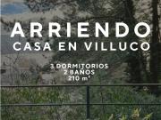 CASA VILLUCO 3 DORMITORIOS