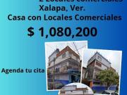 CASA XALAPA VERACRÙZ CON LOCALES COMERCIALES