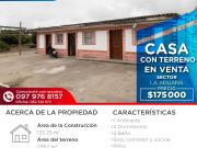 CASA Y TERRENO EN VENTA SECTOR ADUANA YAHUARCOCHA