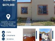 CASAEN VENTA JARDINES DE TIZAYUCA $879,000