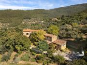 Casale la Limonaia con piscina e vista su Cortona...