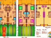 Casas con alberca y roof garden, 2 recámaras, 2 baños