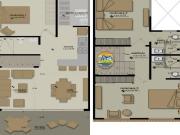 Casas con alberca y roof garden con jacuzzi