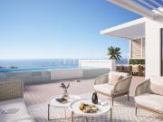 Casas con vistas al mar y piscina privada en Benalmádena