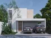 Casas de dos habitaciones en residencial Conkal