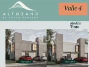 Casas en Pre Venta Modelo Tinto Valle 4 Altozano