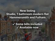 Castletown Road Studio to rent £1,485 pcm £343 pw