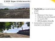 Cebu City Lot for lease