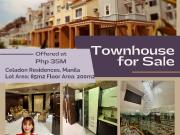 Celadon Residences Townhouse, Manila