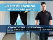 Cenderasari Apartment Larkin JB Freehold Malay Reserve...
