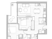 Central Estates 2 Bedroom Apartment for Rent at 3233...