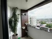 Central park, adrianãpolis, mobiliado, 130m2, 3 qtos s/...