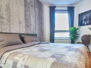 Central, quiet backyard location with good infrastructure