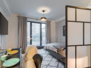 Central upscale 1 room studio apartment in Kreuzberg