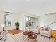 Centrally located dual level Axis apartment