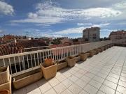 CENTRE VILLE T4 DERNIER ETAGE TERRASSE 37 M2 VUE DEGAGEE