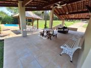 CHÁCARA 4 DORM CONDOMINIO FECHADO 2 MIL M² PISCINA CAMPO...