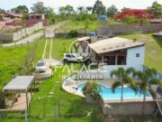 Chácara a venda com área gourmet, piscina e pomar, no...