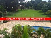 CHACARA A VENDA, ÓTIMA PARA EVENTOS, 20.000m Casa...