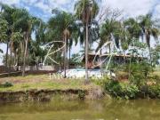 Chácara com 4 Quartos, Rancho e lago, 330m², R$ 750 mil...