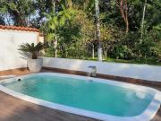 Chácara com piscina e área gourmet em Peruíbe