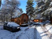 Chalé de madeira Vale do Rossim Eco Resort