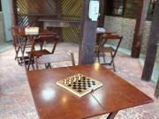 Chalé Térreo com churrasqueira exclusiva, quintal,...