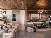 Chalet 5 chambres, programme neuf, Megève Sud