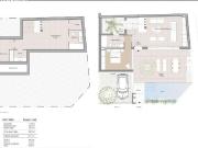 Chalet adosado con piscina y parking en Son Espanyolet