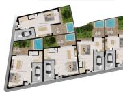 Chalet adosado de obra nueva con piscina privada, zona...